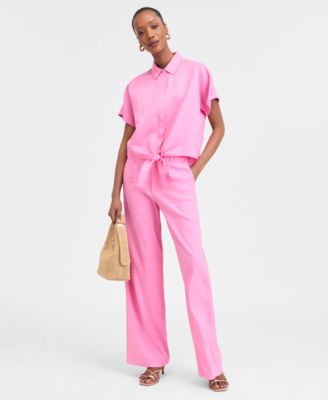 I.N.C. International Concepts - Women's Tie-Front Blouse