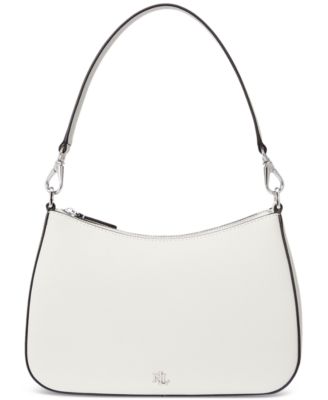 Lauren Ralph Lauren - Crosshatch Leather Medium Danni Shoulder Bag