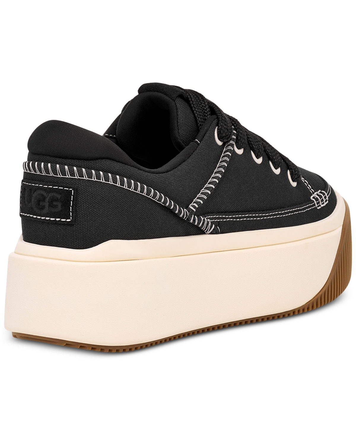 UGG WOMEN'S EZ-DUZZIT LACE-UP PLATFORM SNEAKERS 