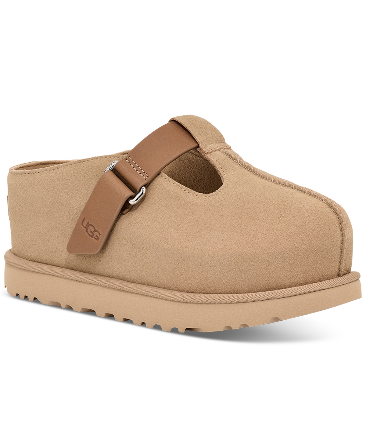 Ugg Sand Suede Goldenstar Hi Slippers In Sand