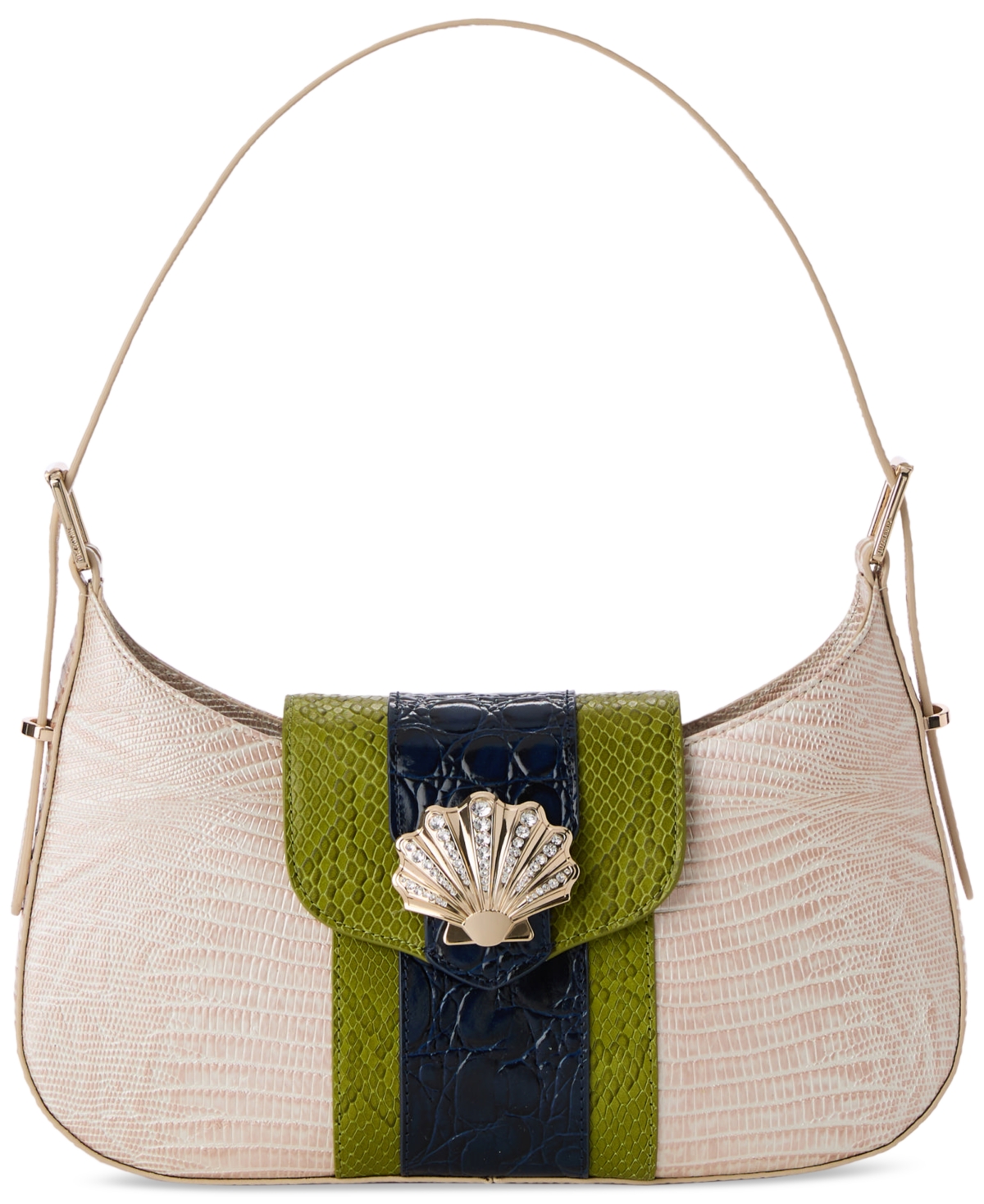 Kyrie Small Leather Shoulder Bag - Multi