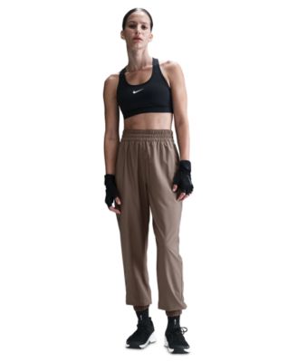 One Women's Dri-FIT Woven High-Rise 7/8 Joggers 