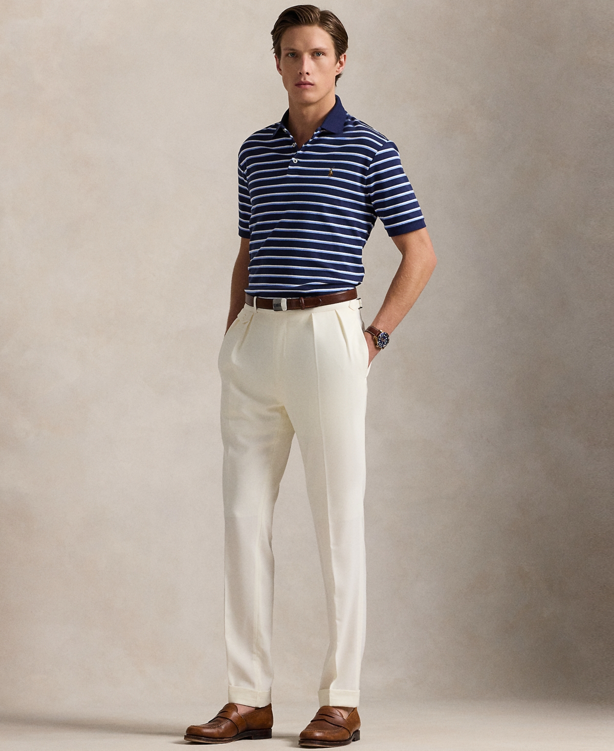 Polo Ralph Lauren Men's Classic-Fit Striped Soft Cotton