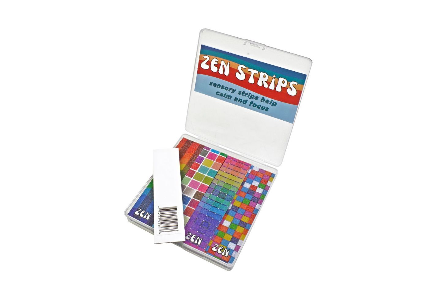 Детские игрушки Zen Strips Sand Brights Textured-Fidget Strips, 40-Piece, Ages 5-10 — фото 3