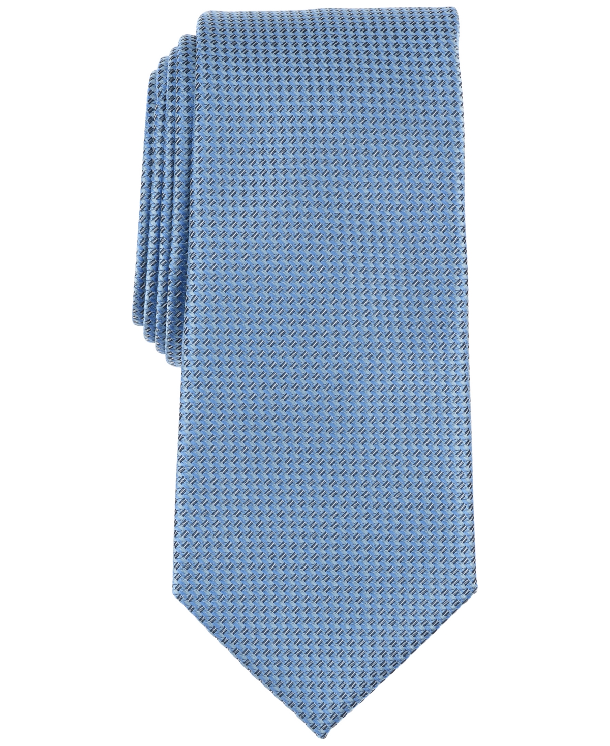 Perry Ellis Men's Sanson Mini-pattern Tie In Lt Blue