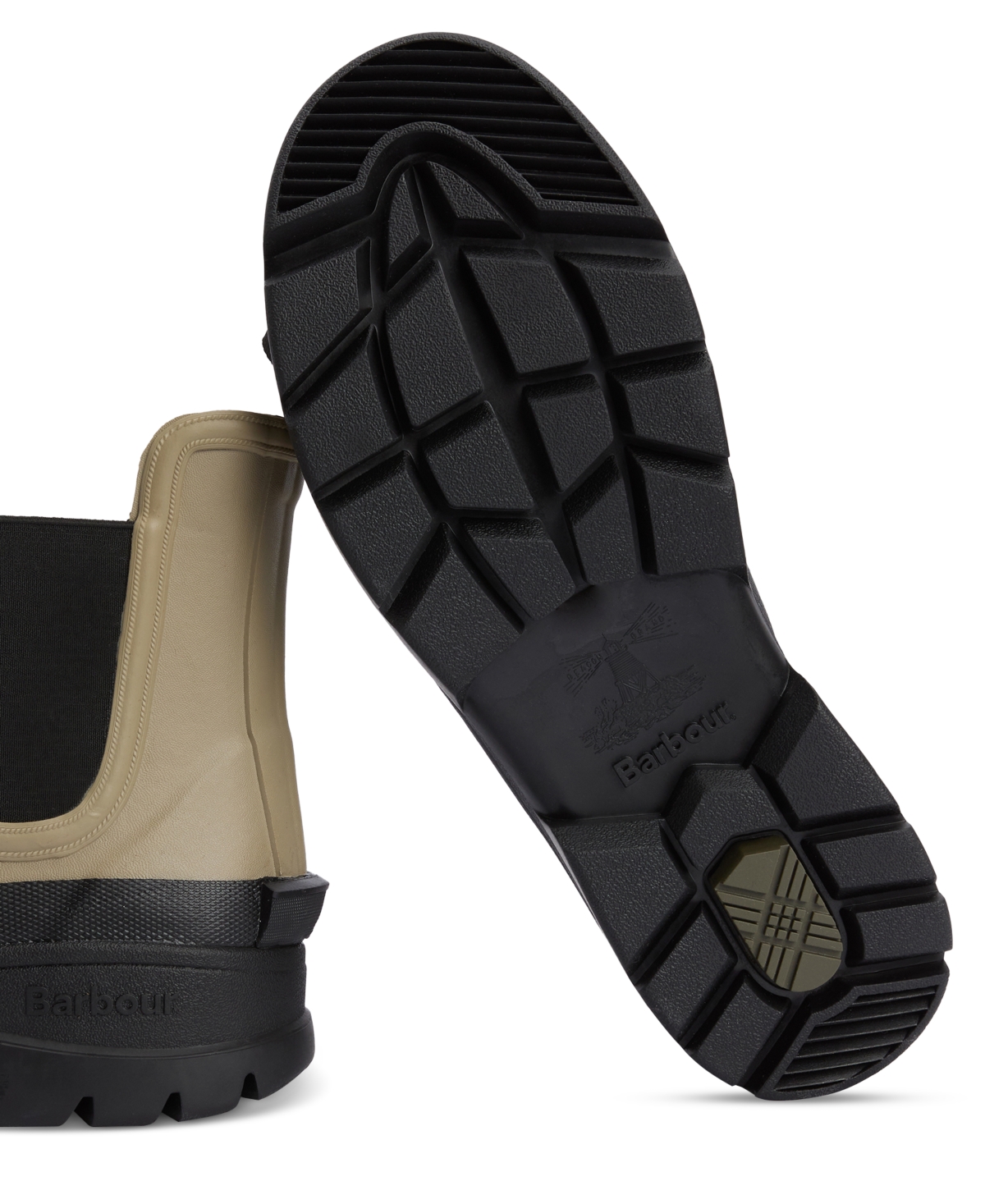 Barbour Nimbus Chelsea Rain Boot In Washed Stone