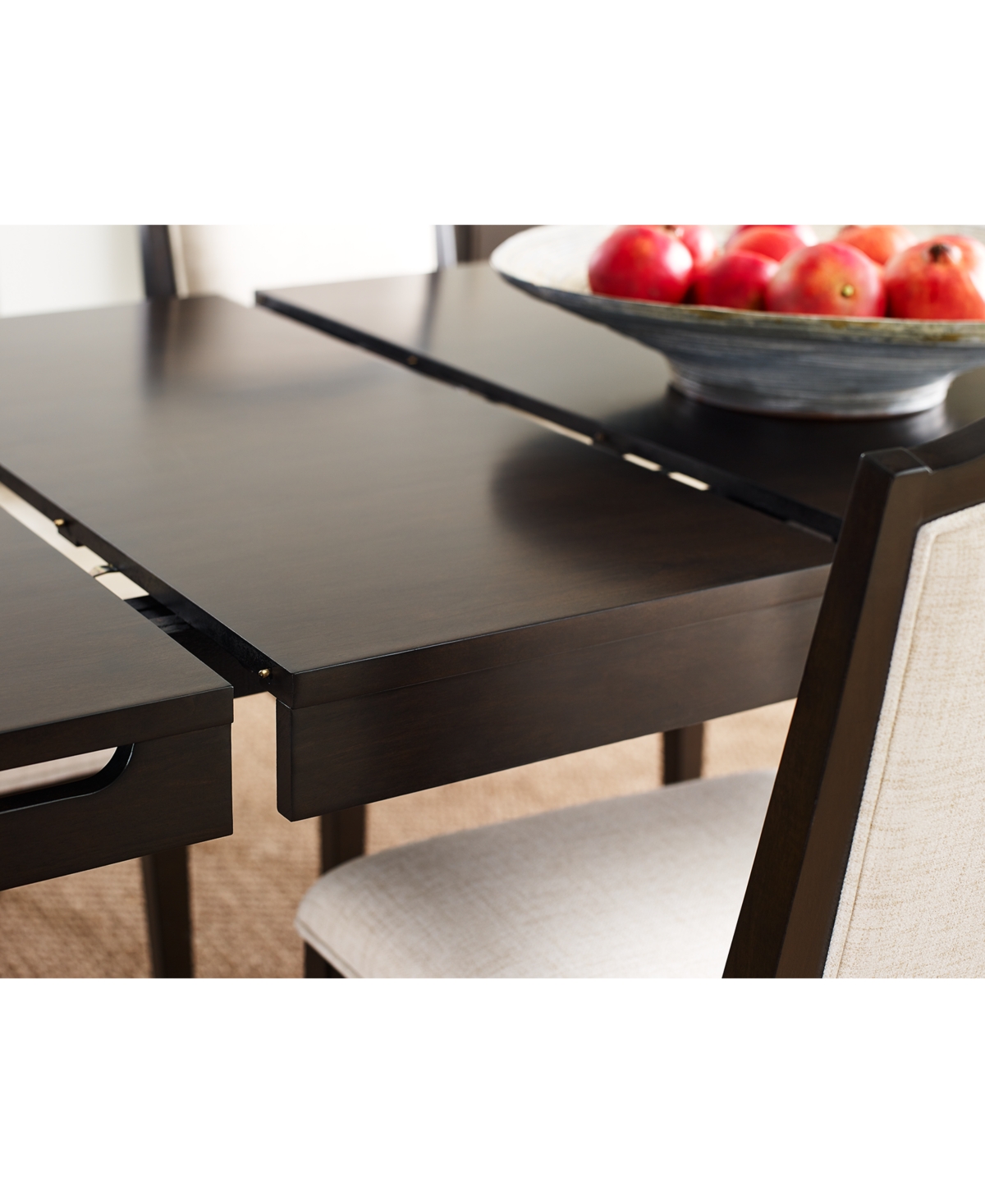 Macy's Addelyn Dining Table In Brown