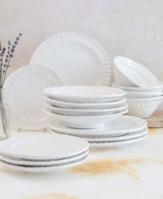 Pietra Serena Sixteen-Piece Place Setting, Service for 4