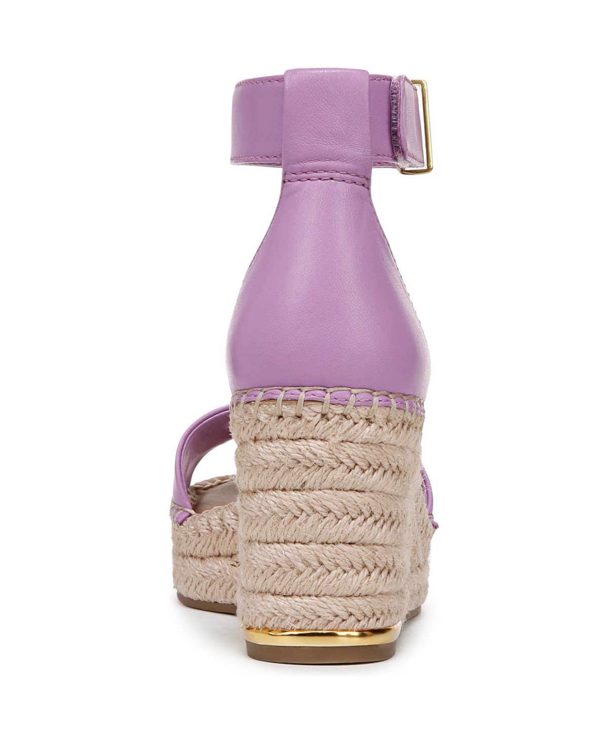 Franco Sarto Women's Clemens Espadrille Wedge Sandals In Violet Purple Leather