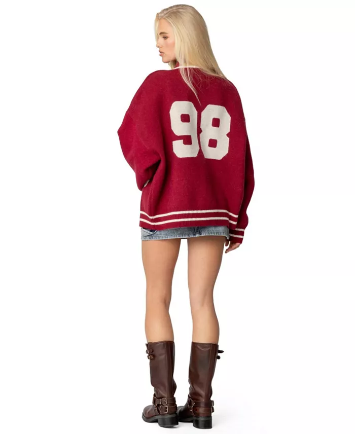 Women's 98 Varsity Zip Up Sweater - thumbnail 3