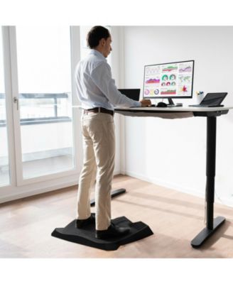 Portable Anti-Fatigue Standing Mat with Massage Points and Diverse Terrain