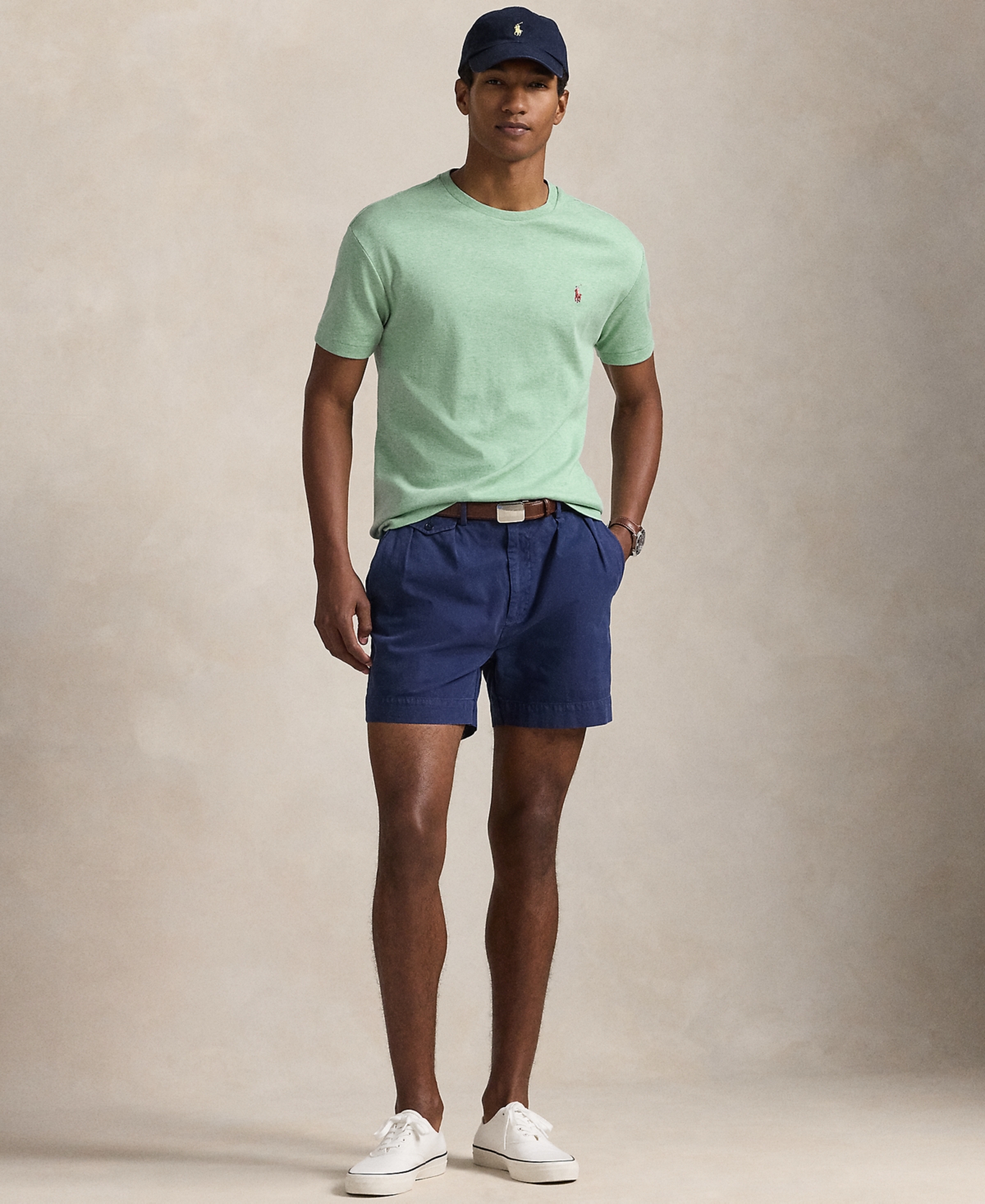 Polo Ralph Lauren Sailing Belt-loop Straight-leg Relaxed-fit Cotton Trousers