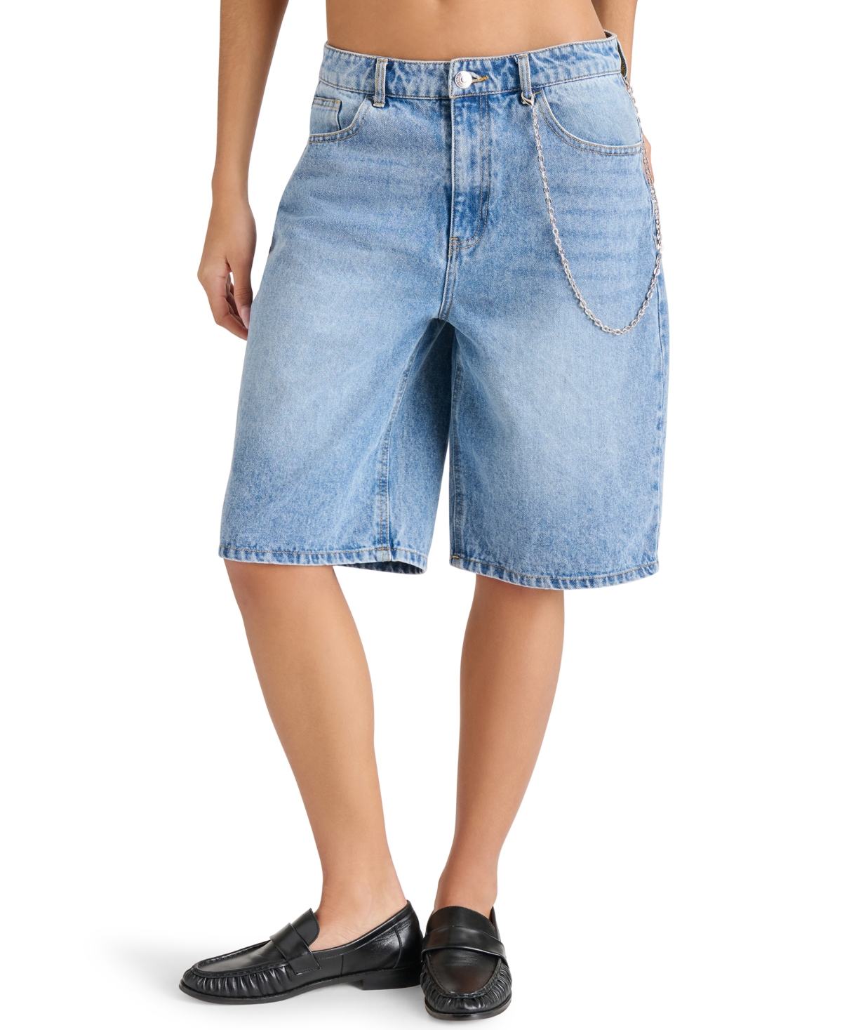 Women's Magdalen Jean Shorts - Medium Blue