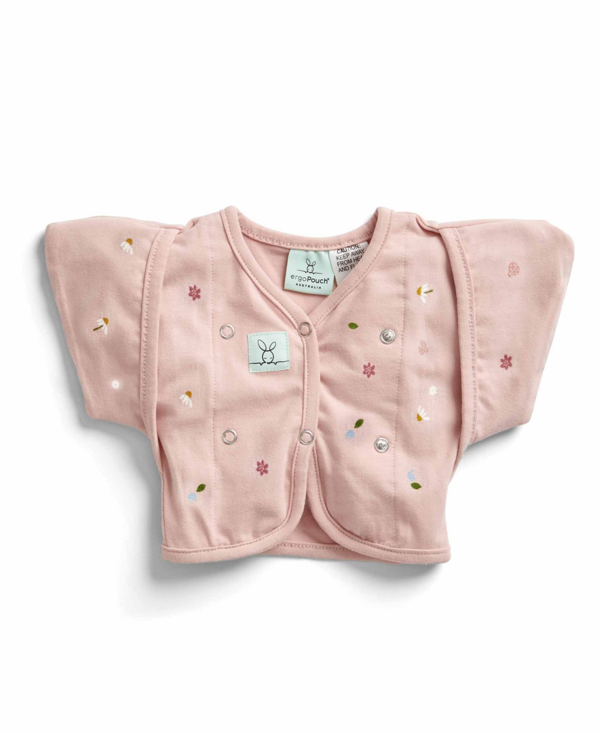 Ergopouch Baby 0.2 Tog Butterfly Cardi In Daisies