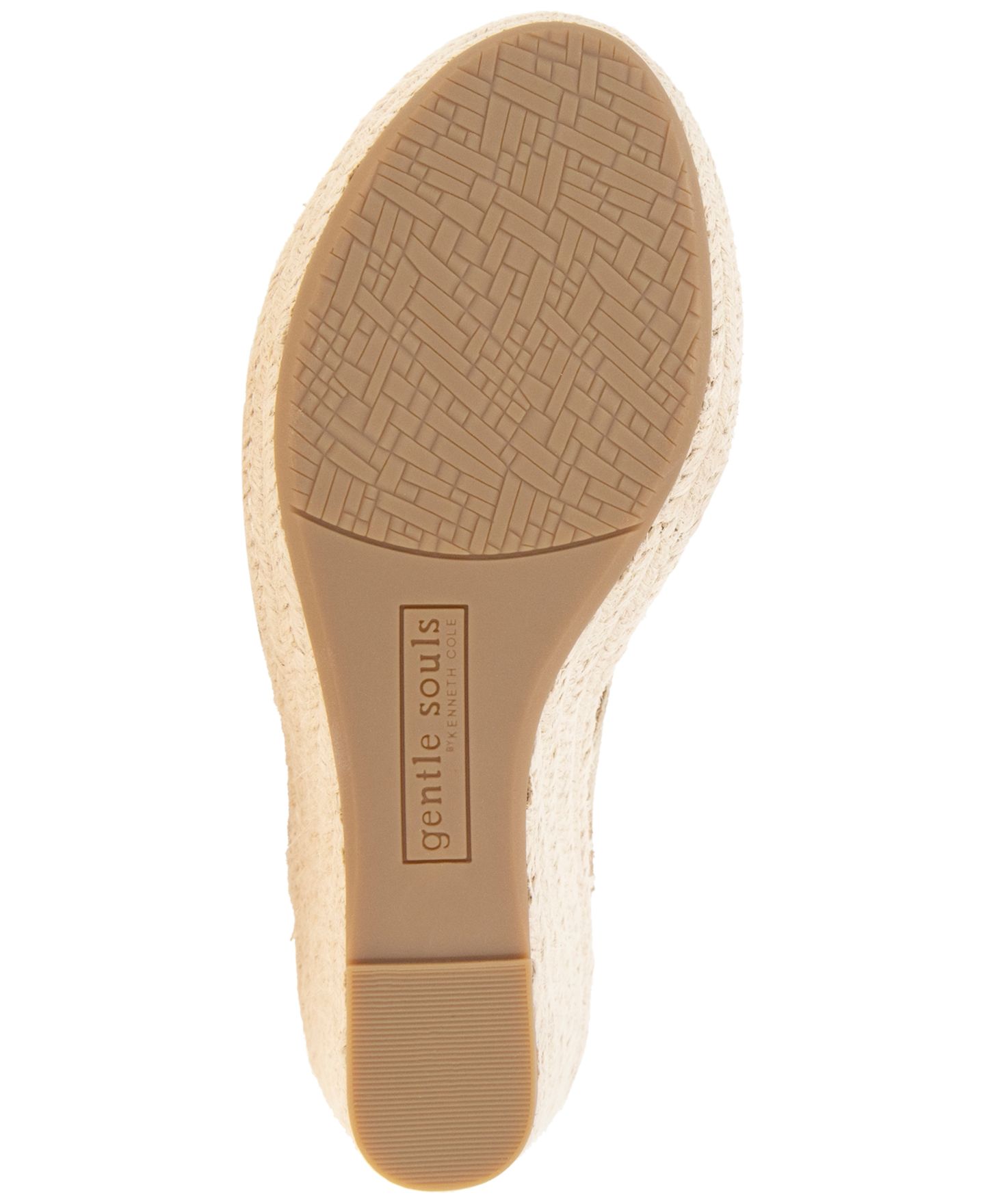 Женские сандалии Gentle Souls Cody Wedge Espadrille, цвет: Тёмный бежевый — фото 5