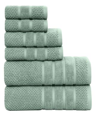 Waffle 6-Pc. Bath Towel Set