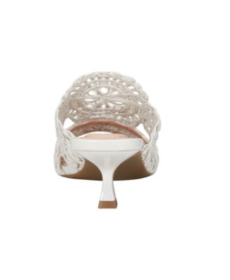Women's Melvana Woven Kitten Heel Sandals