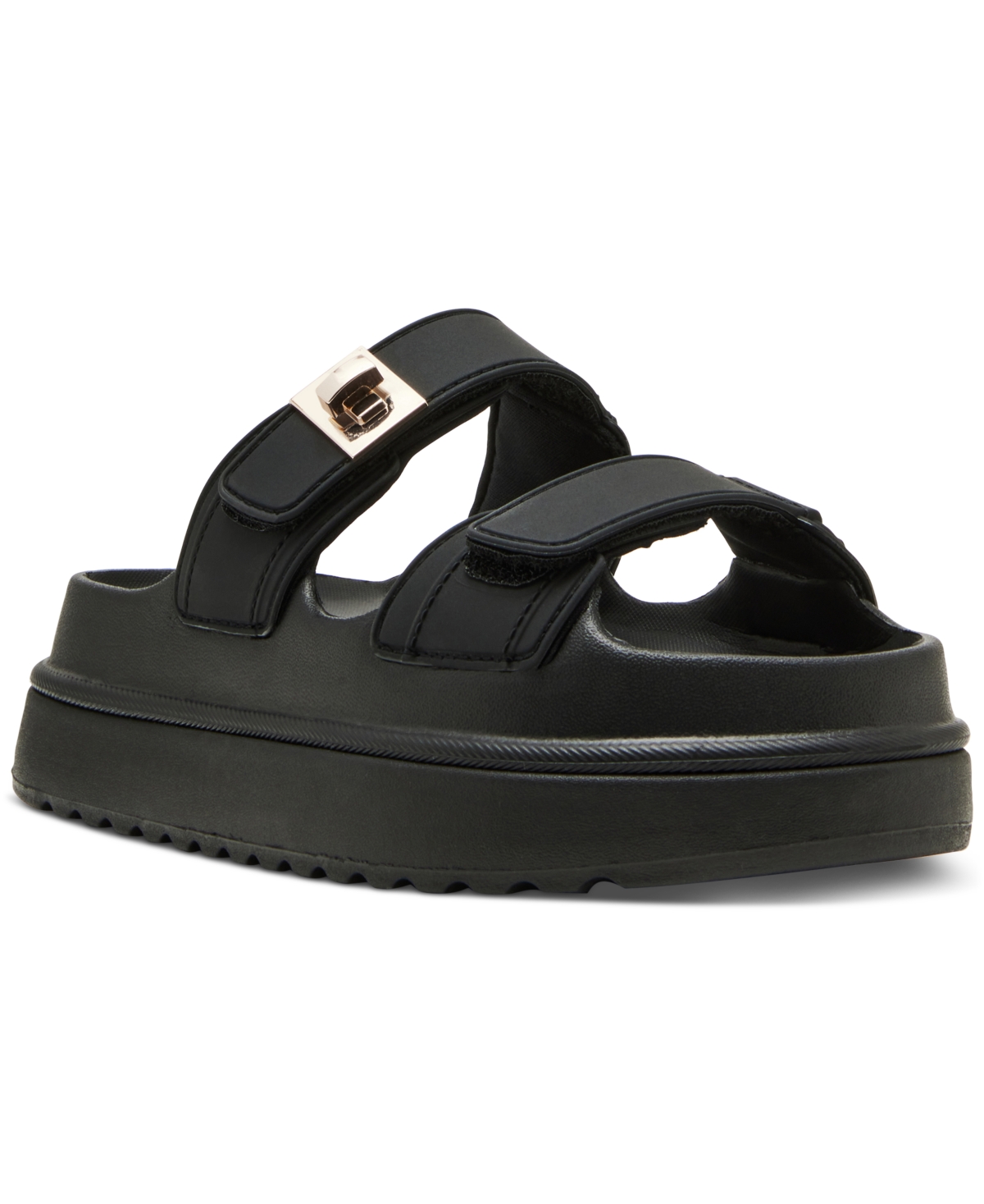 Steve Madden Bigschmona Platform Sandal In Black