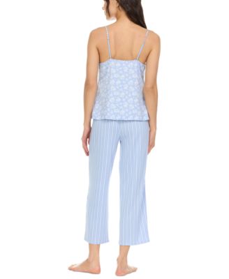 Women's Amari 3-Pc. Cami, Shorts & Capris Pajama Set