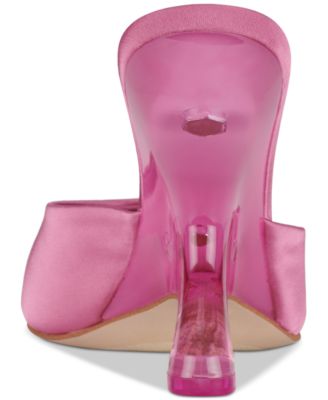 Mew-2 Sculpted Vinyl Wedge Sandals