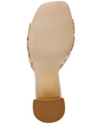 Women's Mania Woven Block-Heel Sandals