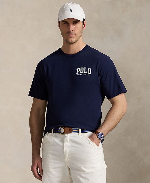 alfani Polo Ralph Lauren Men's Big & Tall Logo Jersey T-Shirt Men's Fashion & Accessories