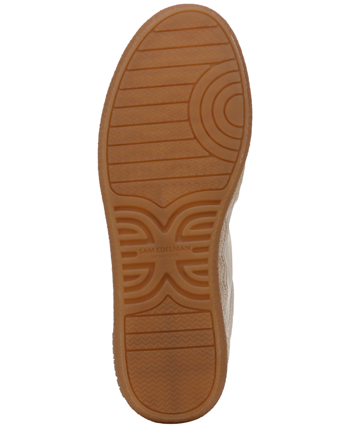 Sam Edelman Women's Kyla Lace-up Sneakers In Modern Ivory,honey Tan Suede Leather