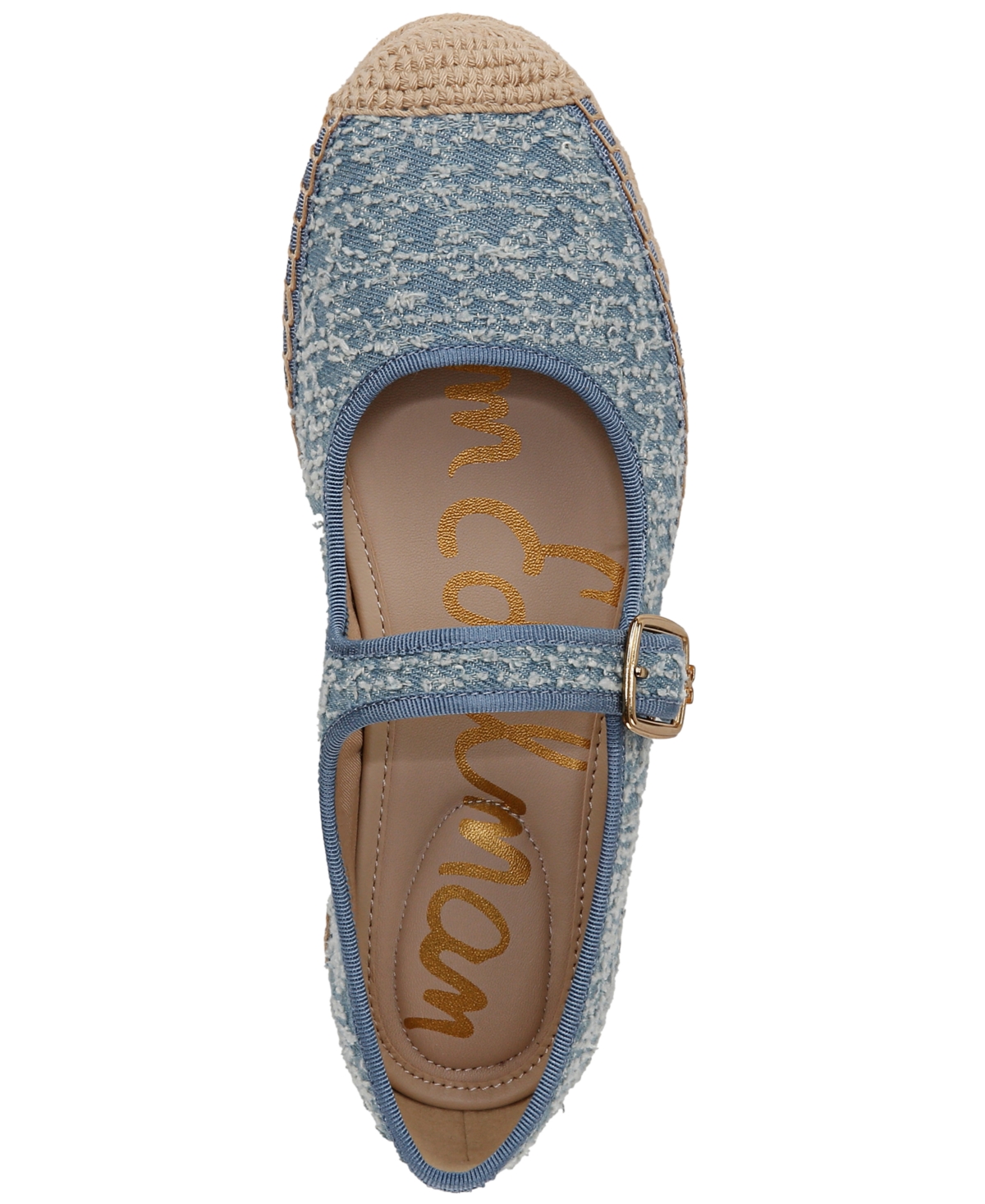 Sam Edelman Women's Mackie Mary Jane Espadrille Flats In Blue