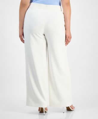 Plus Size Wide-Leg Pants