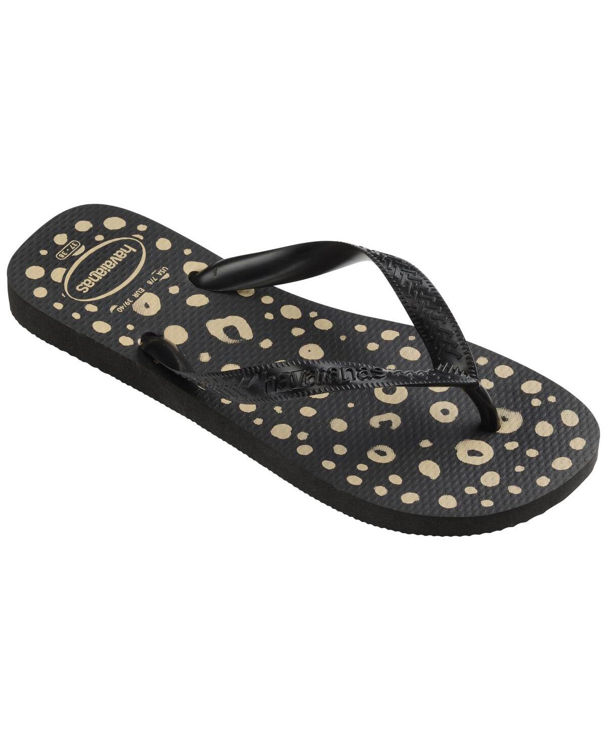 HAVAIANAS WOMEN'S TOP ANIMALS ROUND TOE SANDALS 