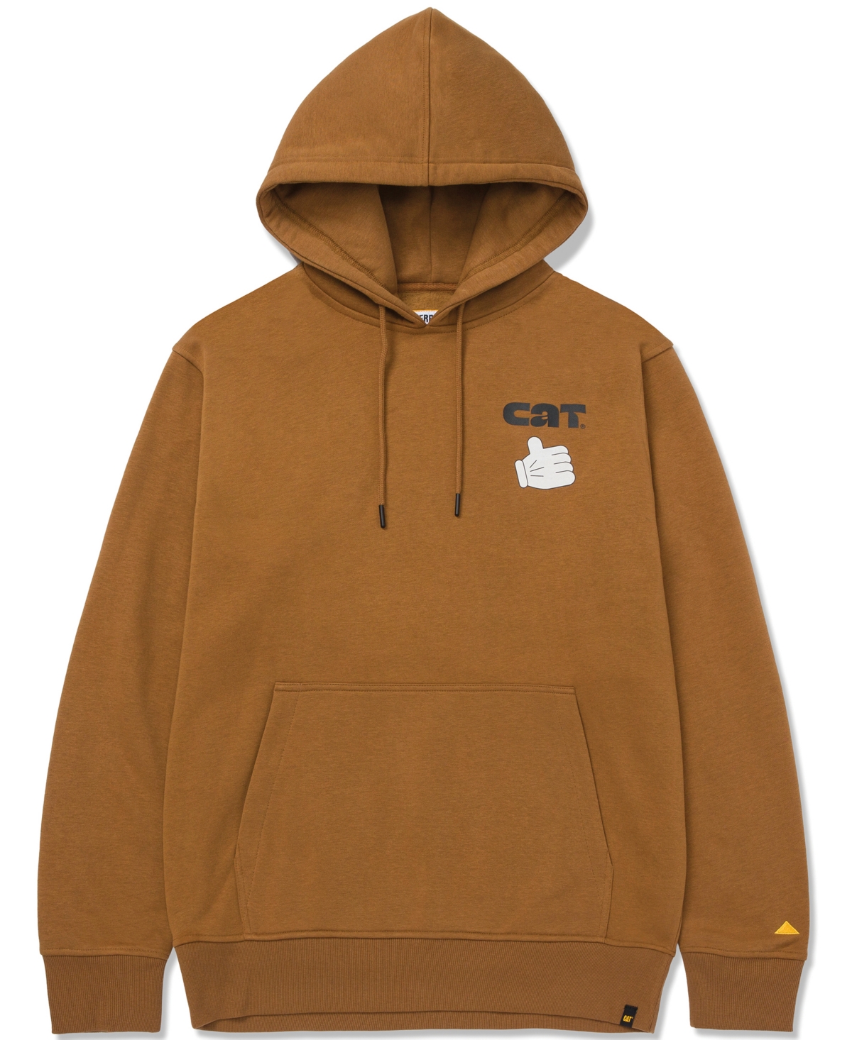 Men's Graphic Pullover Hoodie - Bronze