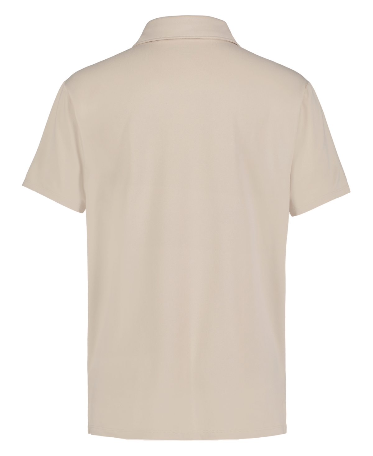 Calvin Klein Boys 8-20 Monogram Detail Tech Polo Shirt In Brown
