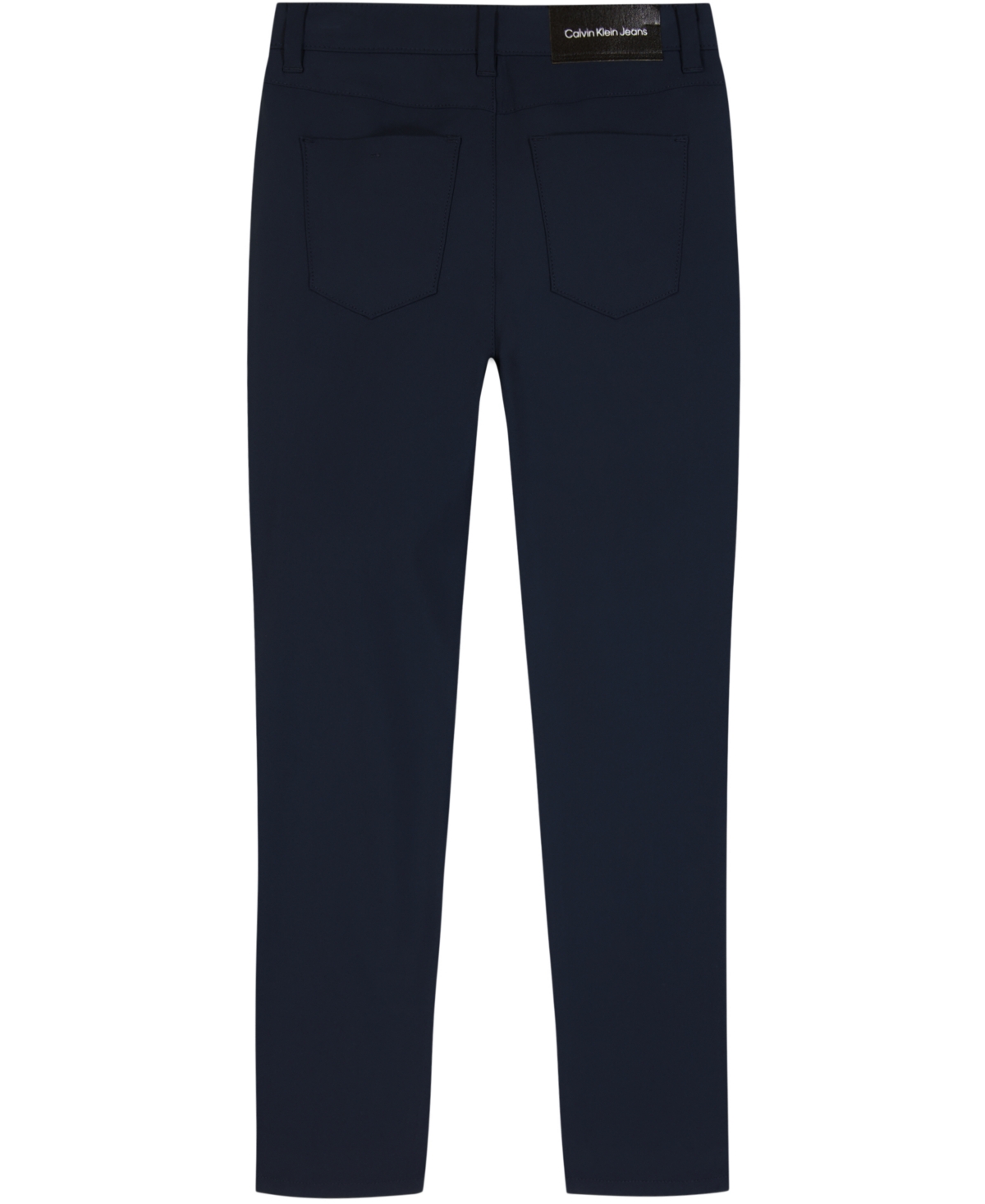 Calvin Klein Big Boys Slim Flex 5 Pocket Pant In Dark Sapphire