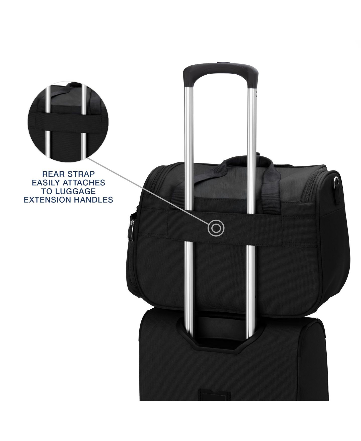 Сумка Travelpro WalkAbout 7 18" Tote, цвет: Чёрный — фото 7