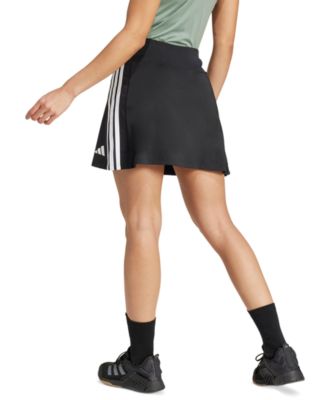 Women's Three-Stripe Logo-Graphic Mini Skort