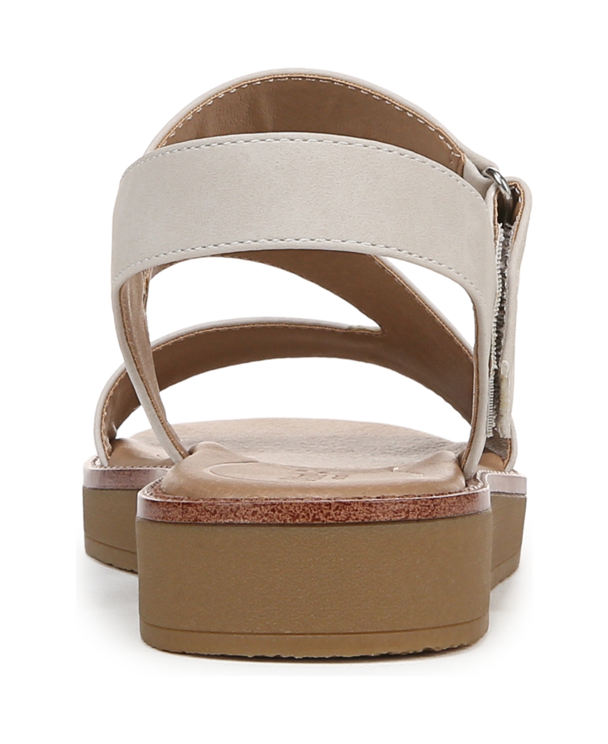 LIFESTRIDE WOMEN'S WAVERLY ROUND OPEN TOE STRAPPY PLATFORM SANDALS 
