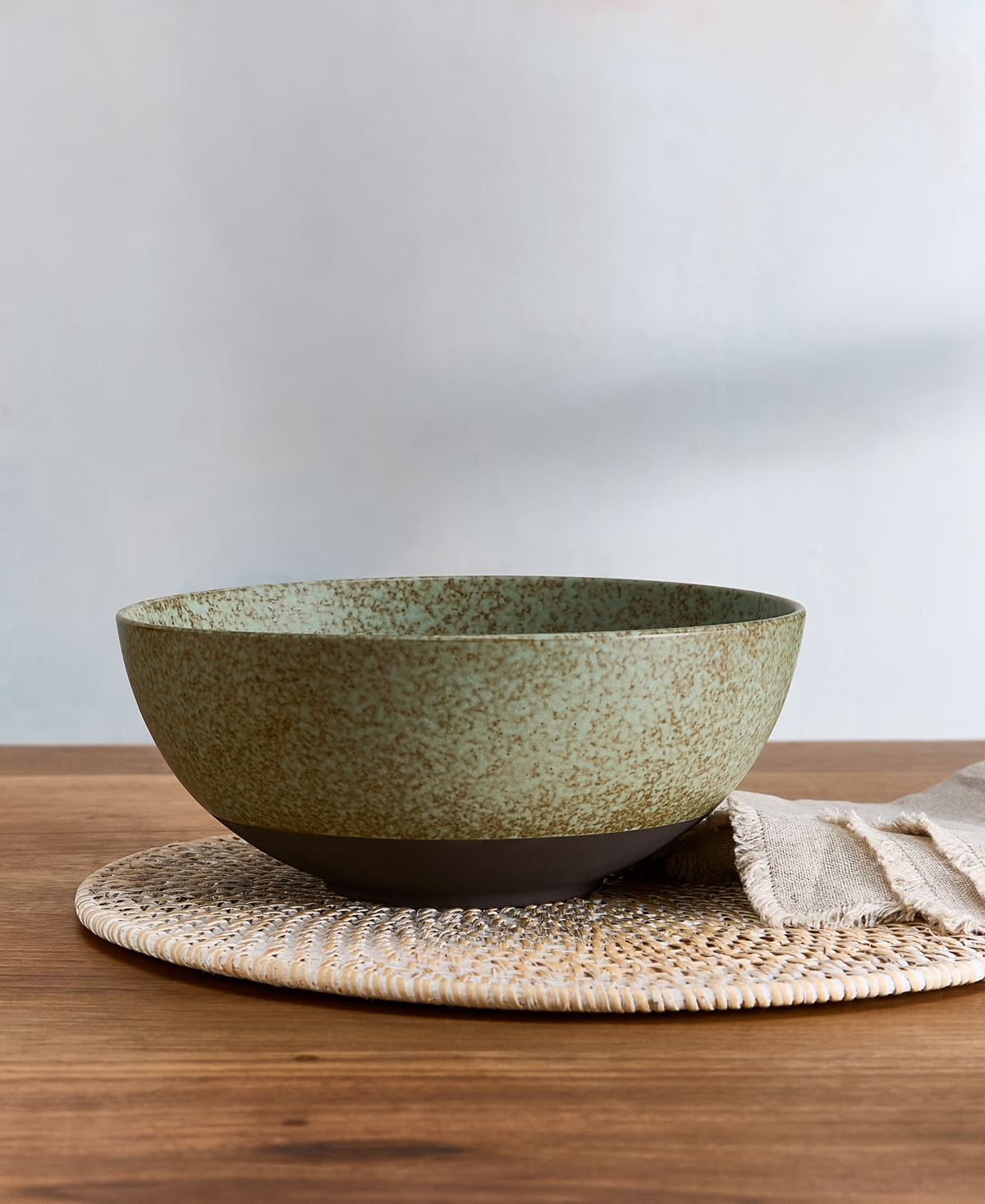 Oake Olive Serving Bowl, Exclusively At Macy's In Green