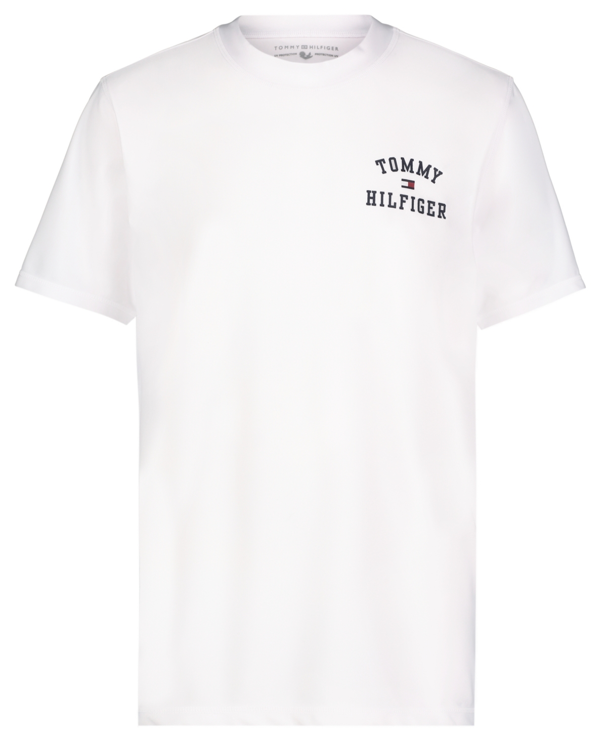 Tommy Hilfiger Big Boys Short Sleeve T-shirt In Fresh White