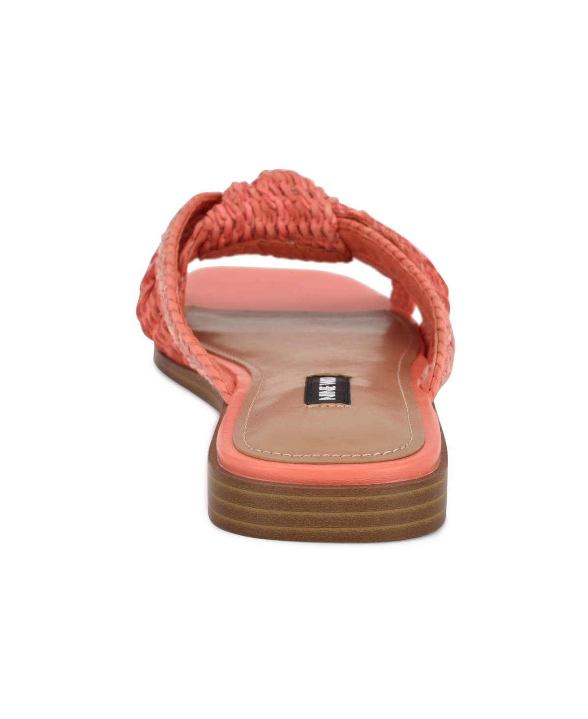 Nine West Omansa Slide Sandal In Orange