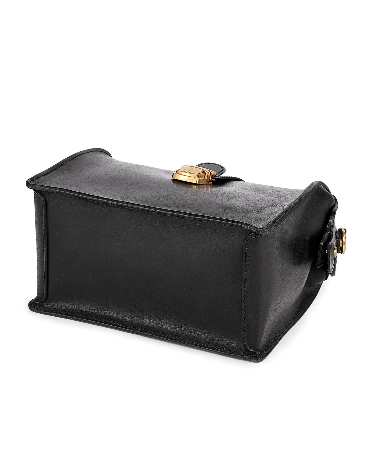 Женская сумка OLD TREND Genuine Leather Doctor Transport Satchel, цвет: Чёрный — фото 5