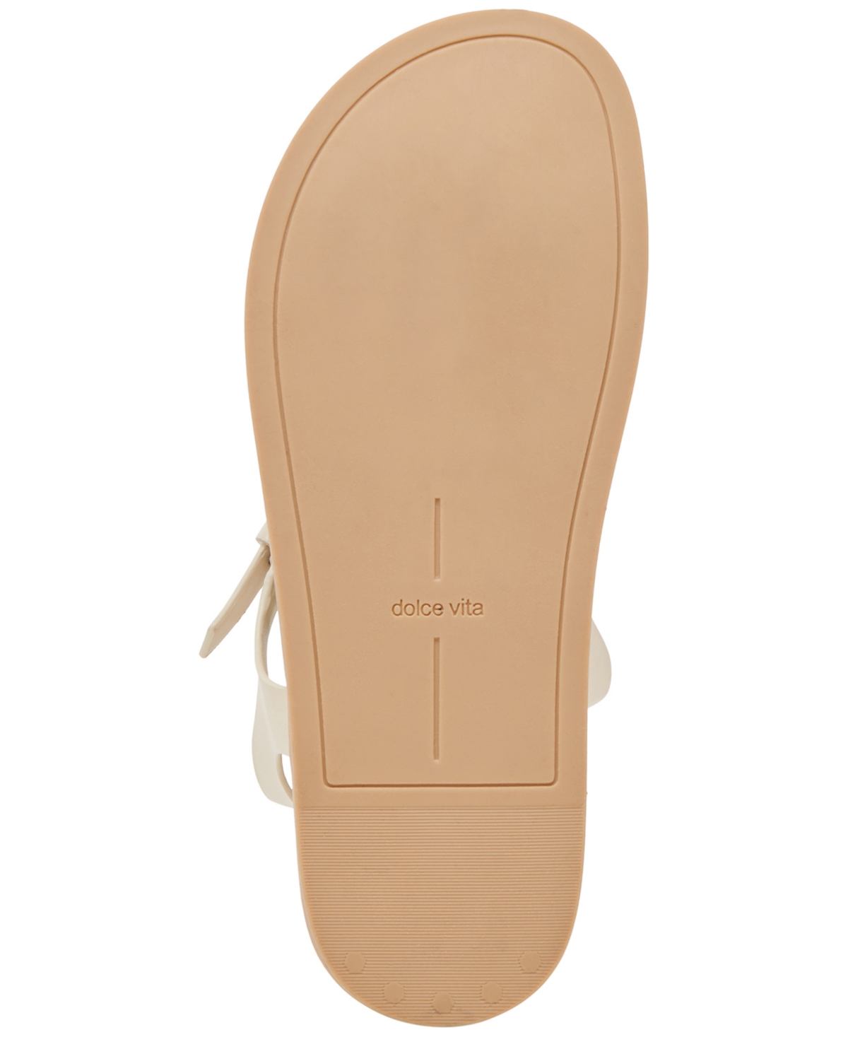 Dolce Vita Darlis Ankle Strap Sandal In Bone Leather