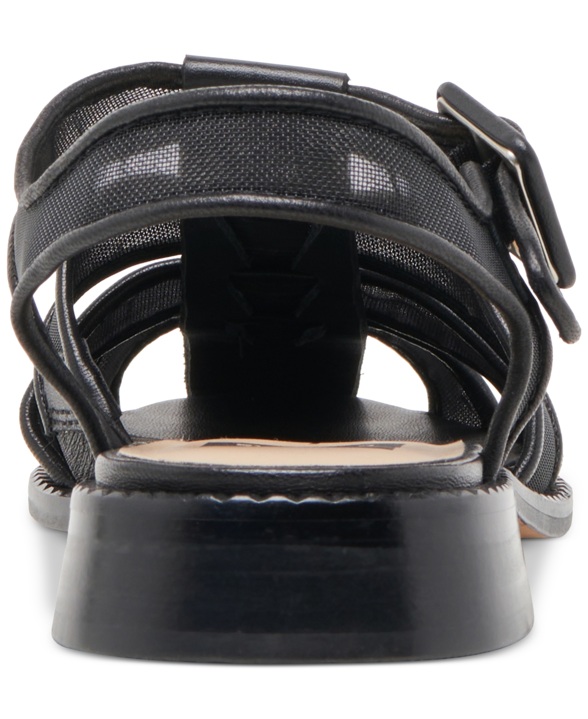 Dolce Vita Holis Mesh Fisherman Sandal In Onyx Mesh
