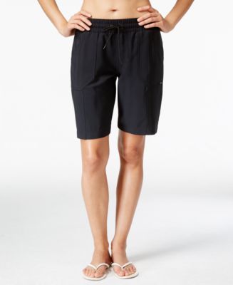 JAG Long Drawstring Board Shorts - Swimwear - Women - Macy's