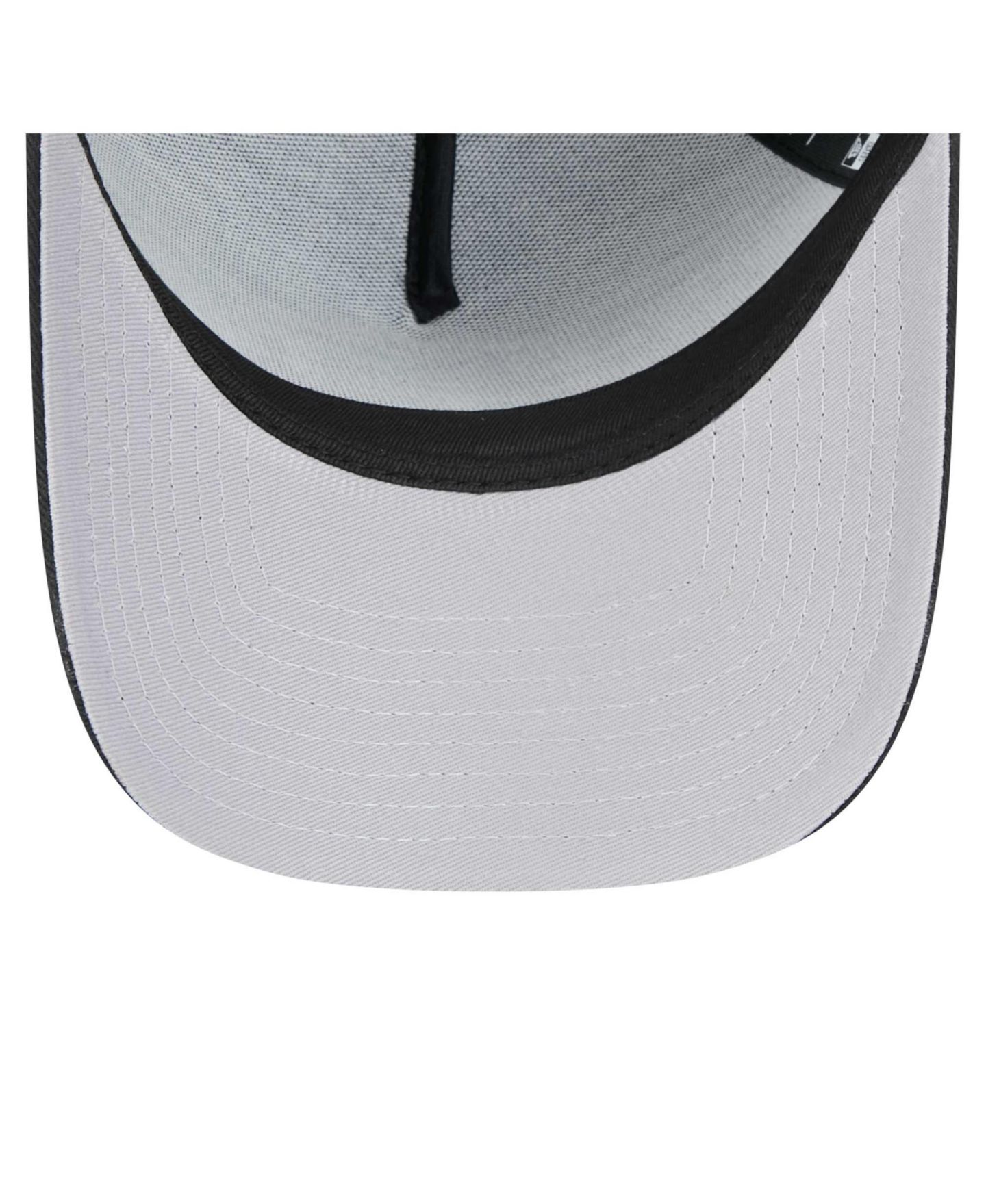 Мужская кепка New Era Black Texas Rangers 9FORTY A-Frame Adjustable Hat — фото 2