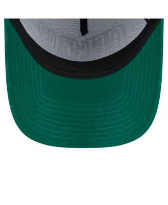 Men's Kelly Green Boston Celtics Throwback Gradient A-Frame 9FORTY Adjustable Hat