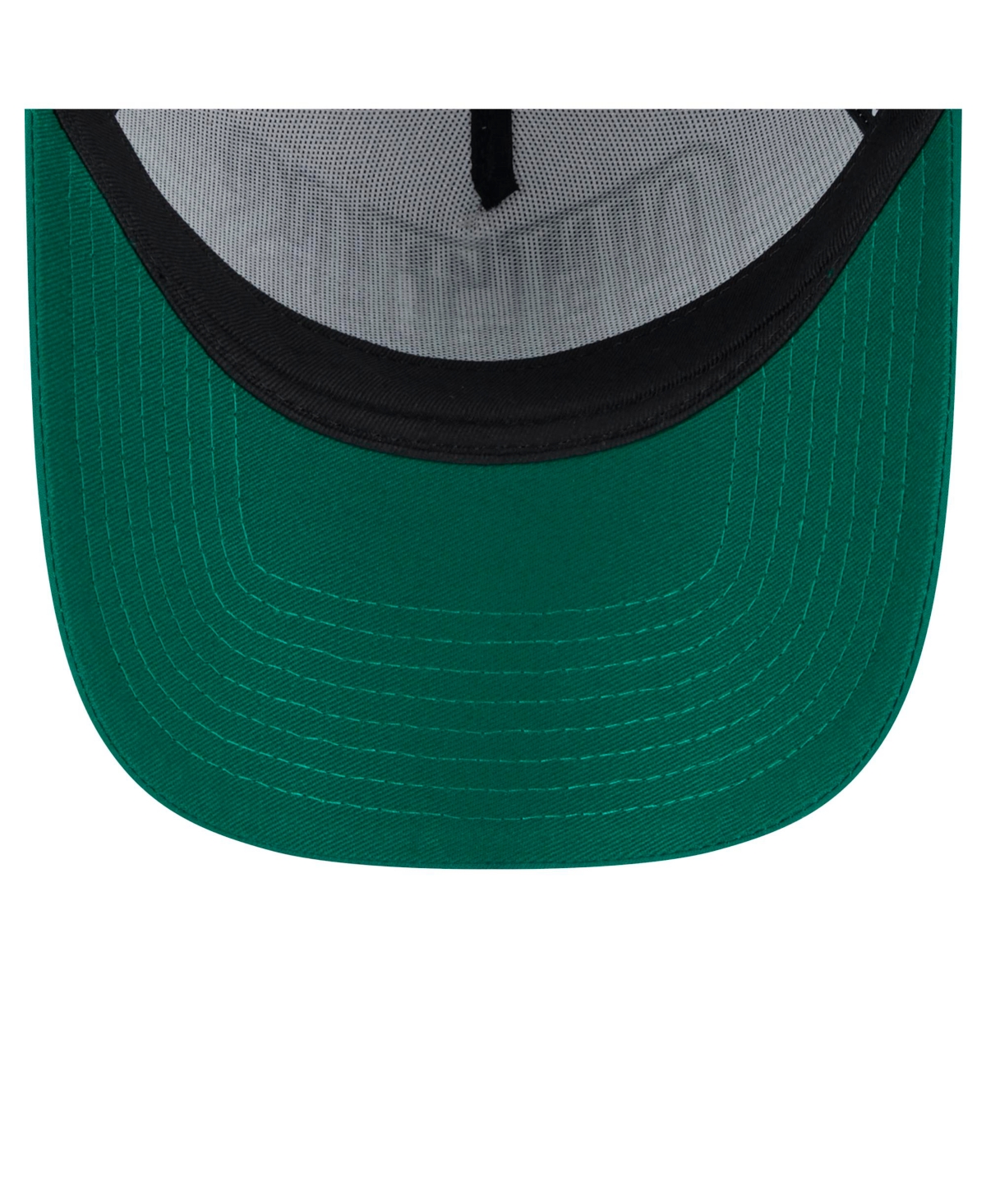 New Era Men's Kelly Green Boston Celtics Throwback Gradient A-frame 9forty Adjustable Hat In Kelly Green