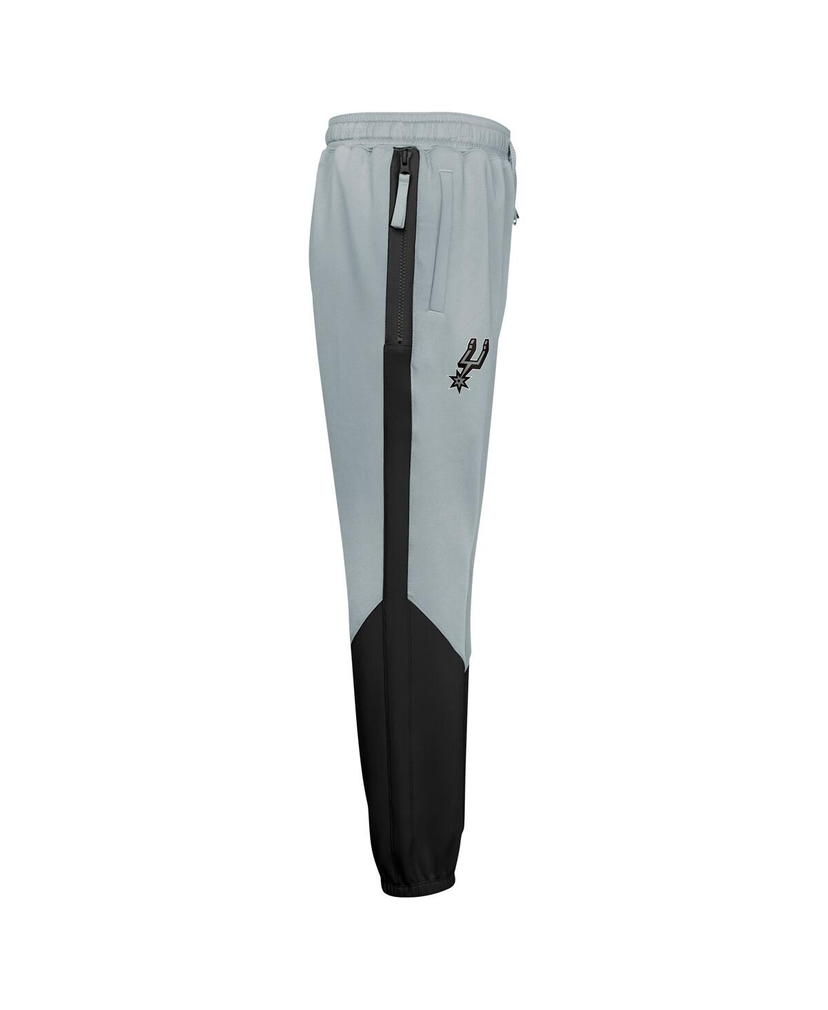 Nike Big Boys And Girls Silver San Antonio Spurs 2024/25 Authentic Showtime Pants In Silver