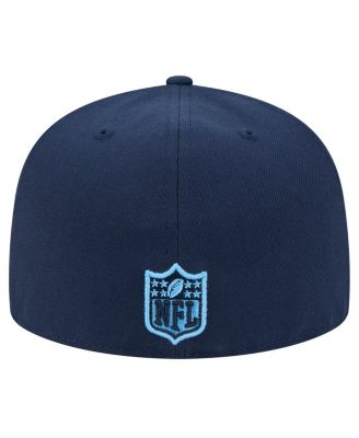 Men's Navy Tennessee Titans Main 59FIFTY Fitted Hat