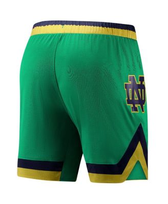 Men's Green Notre Dame Fighting Irish Replica Basketball Shorts
