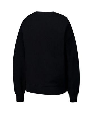 Women's Black Milwaukee Bucks Hardwood Classics Home Team Pullover Sweatshirt